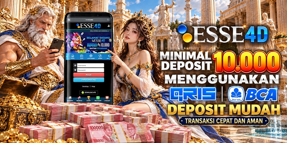 Minimal Bet 100 Perak Esse4d